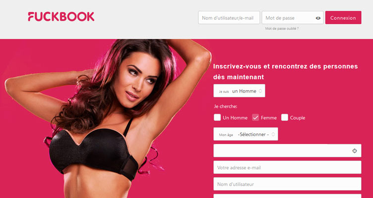 Fuckbook : avis sur le réseau social de rencontre coquine