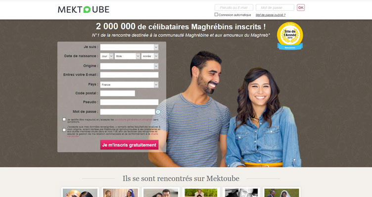 Mektoube : avis sur le site de rencontre musulman